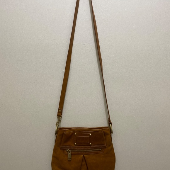 VINTAGE Leather Handmade Arnold Churgin Cross Body Bag - Picture 2 of 7